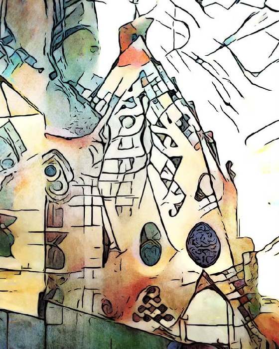 Kandinsky trifft Barcelona, Motiv 9 à zamart