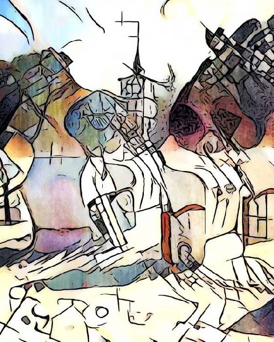 Kandinsky trifft Binz, Motiv 2 à zamart