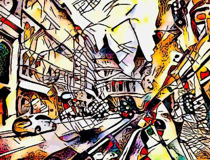 Kandinsky meets London 8 à zamart