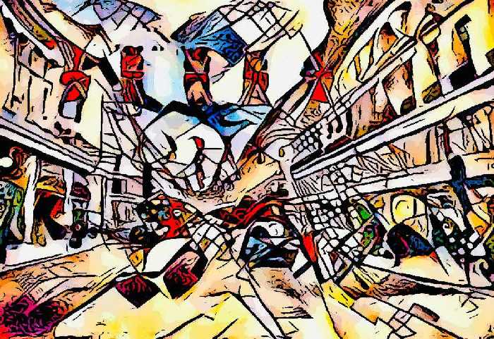 Kandinsky meets London 9 à zamart