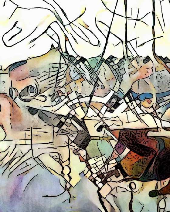 Kandinsky trifft Marseille, Motiv 7 à zamart