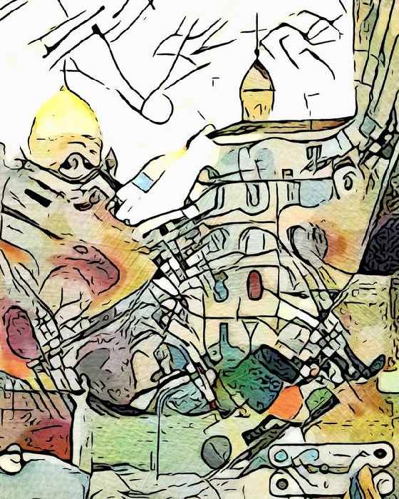 Kandinsky trifft Marseille, Motiv 9 à zamart