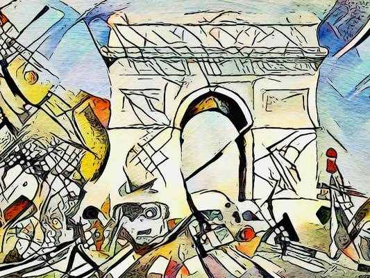 Kandinsky trifft Paris 1 à zamart