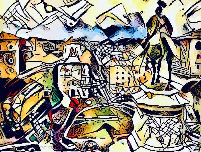 Kandinsky meets Rome 1 à zamart