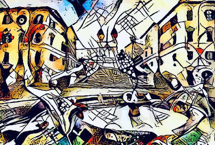 Kandinsky meets Rome 2 à zamart