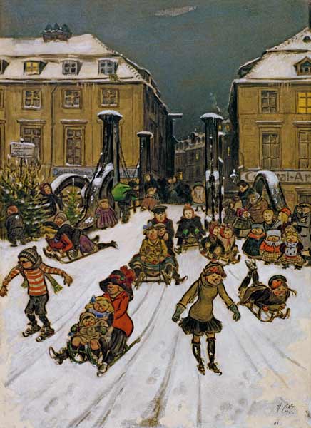 Zille / Joys of Winter / Berlin / 1911 à Heinrich Zille